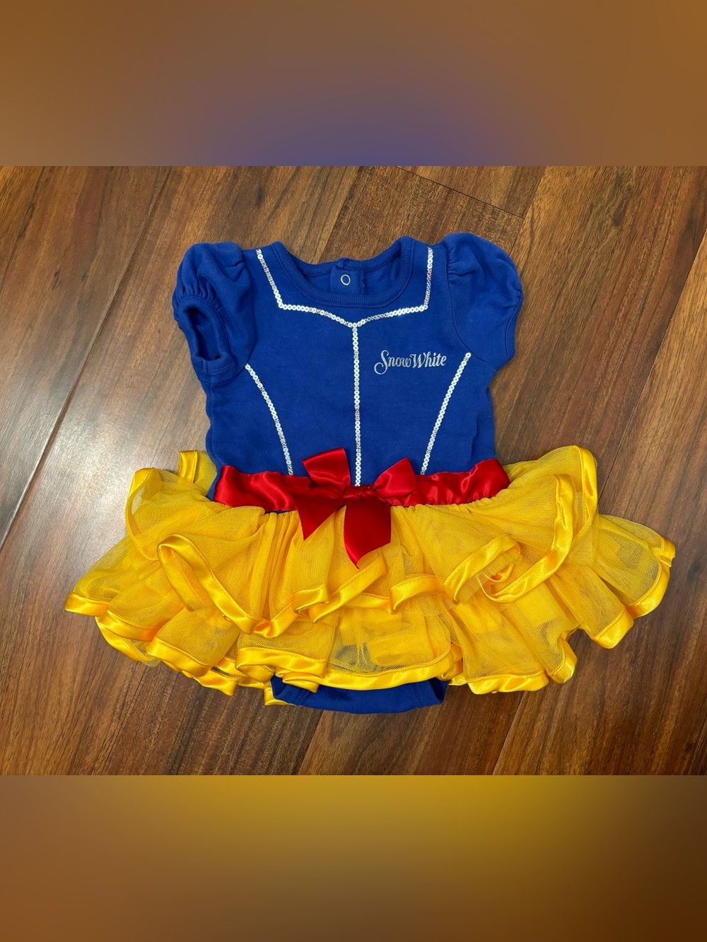 Disney Baby Snow White Onesie Tull Skirt Costume